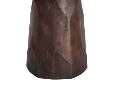 Round dining table with a marble top - ALBIR