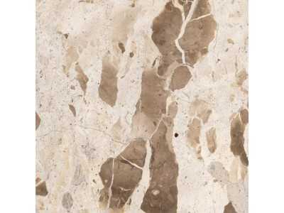 Mesa de comedor redonda con tapa de mármol - ALBIR